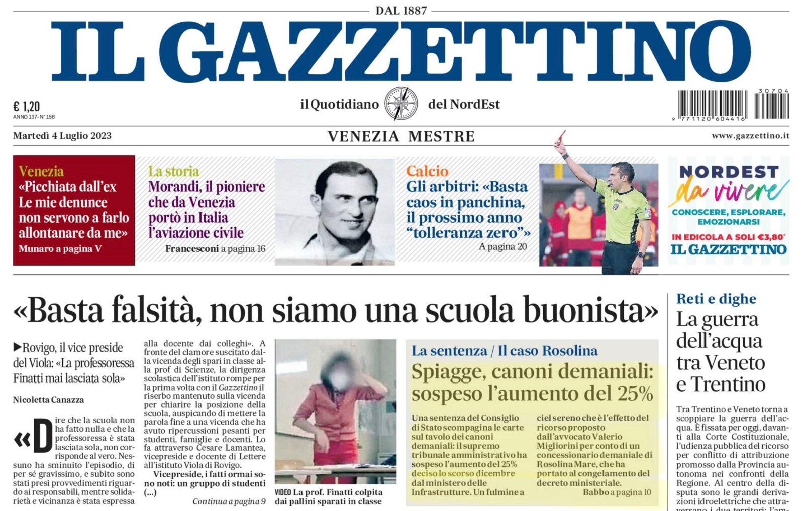 Il Gazzettino — 4 luglio 2023